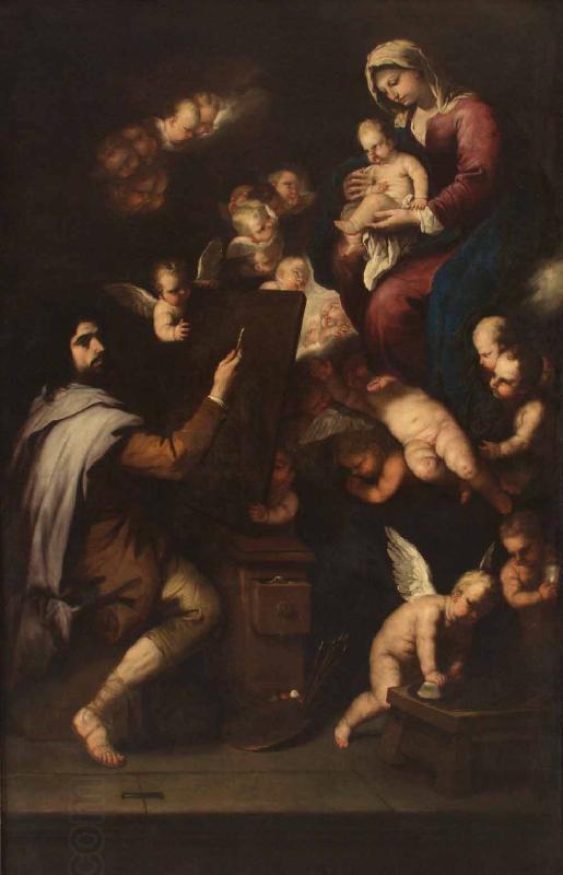 Luca Giordano San Lucas pintando a la Virgen China oil painting art